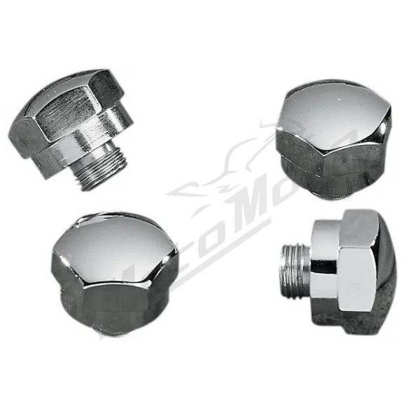 COLONY Rocker Shaft End Plugs 4 pcs. Harley Davidson FL / FLH / FXE / XLH / XLS 900/1340 71-84