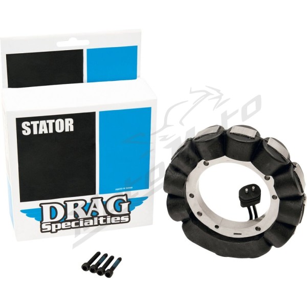 DRAG SPECIALTIES Coated Alternator Stator Harley Davidson FL / FLH / FLHC / FLHS / FLT / FLTC / FX / FXE 1200-1340cc 76-80