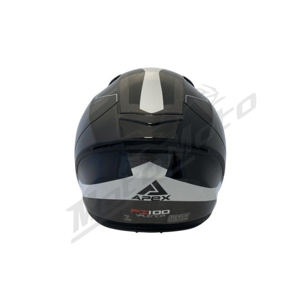 Helmet APEX FI100 Valencia Grey/Black