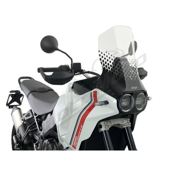 WRS DU023T CAPONORD Windscreen Clear Ducati Desert X 950 ABS 22-24