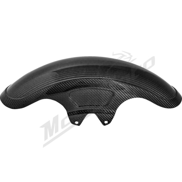 SADDLEMEN Front Carbon Fiber Fender Gloss Harley Davidson FLH / FLHR / FLHTKL / FLTRX / FLTRXS 1690-1923 14-24
