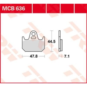 TRW All Round Sintered Metal Brake Pads Yamaha TZ 250cc 92-08
