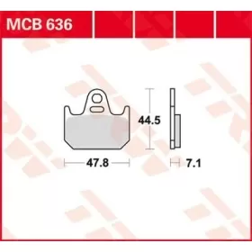 TRW All Round Sintered Metal Brake Pads Yamaha TZ 250cc 92-08