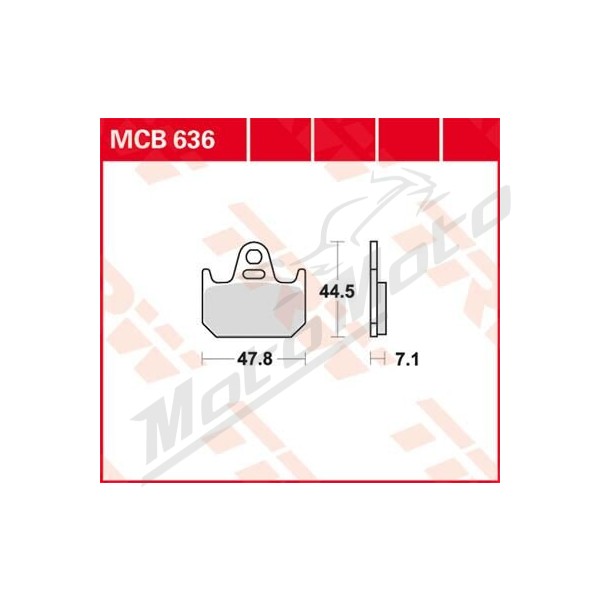 TRW All Round Sintered Metal Brake Pads Yamaha TZ 250cc 92-08
