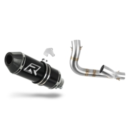 Ducati STREETFIGHTER V4 2019-2023 Dominator Exhaust Silencer Muffler HP3 BLACK + dB killer