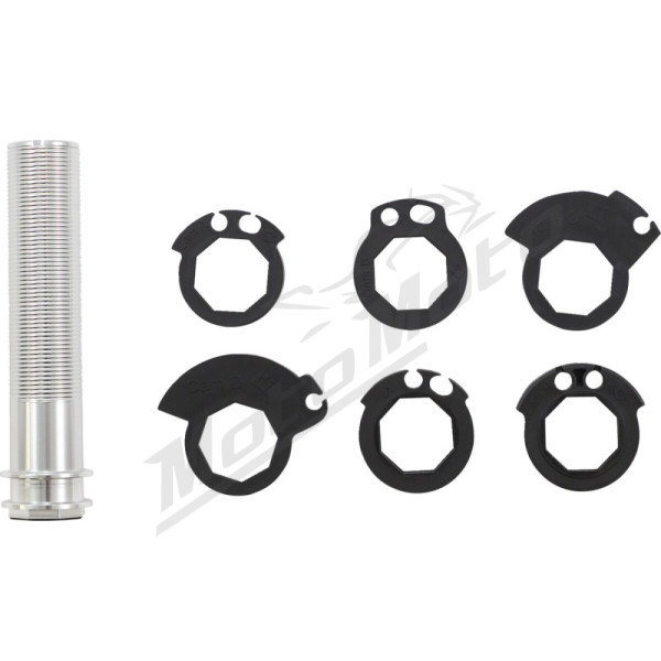 ODI Fusion Throttle Tube Kit Silver Ø22mm