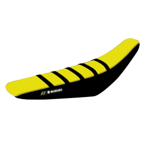 Blackbird Racing Zebra seat cover Black/Yellow Suzuki RM 125-250cc 01-12