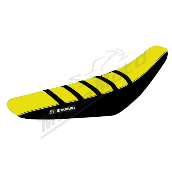 Blackbird Racing Zebra seat cover Black/Yellow Suzuki RM 125-250cc 01-12