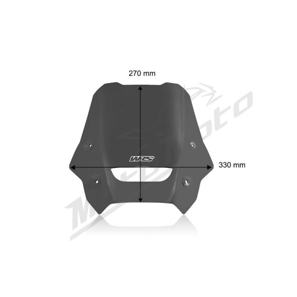 WRS HO078FS Sport Windscreen Smoke Honda NX 500A 24->