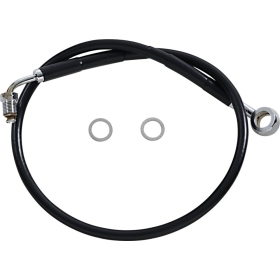 DRAG SPECIALTIES Extended Length Stainless Steel Brake Line ​​​​​​​Harley Davidson FXFB / FXFBS / FXLRS / FXLRST 1750-1923cc 18-24
