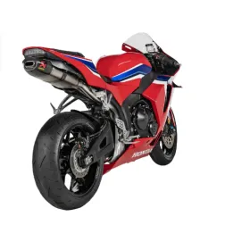 AKRAPOVIC Evolution Line Full Exhaust System Titanium / Carbon Fiber Honda CBR 600RR 13-25 