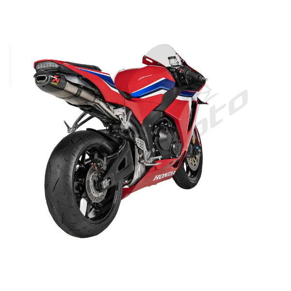 AKRAPOVIC Evolution Line Full Exhaust System Titanium / Carbon Fiber Honda CBR 600RR 13-25 