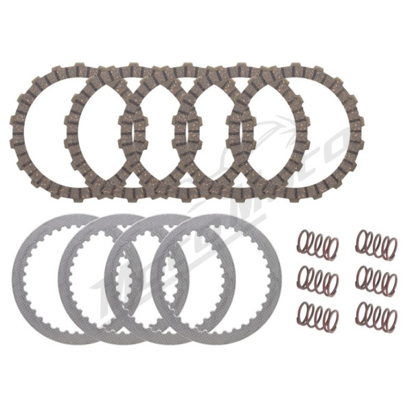 PSYCHIC CLUTCH PLATES WITH SPACERS AND SPRINGS (SET) Honda Grom / Z 125 22-24