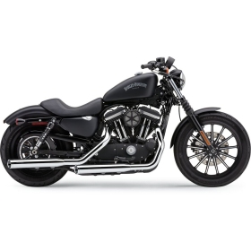 COBRA 3" Slashcut Slip-On Mufflers Harley Davidson XL 883-1200cc 14-22