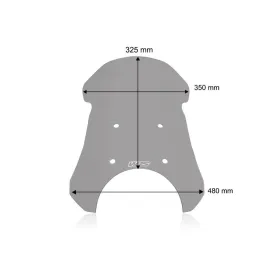 WRS TOURING Windscreen Smoke Royal Enfield Himalayan 450 ABS 24-25