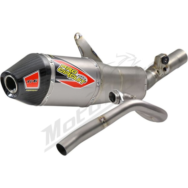 PRO CIRCUIT TI-6 Titanium/Carbon Fiber Exhaust System Honda CRF 450 21-24