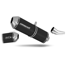 Kawasaki ZX6R 636 2009-2024 EU Approved Exhaust Silencer OVR BLACK