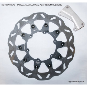 NG Front Floating Brake Disc 320X118X5mm Suzuki / Yamaha 125-450cc 96-16