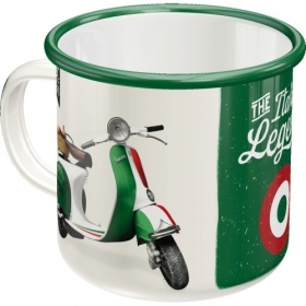 Cup Enamel Vespa Italian 360 ml