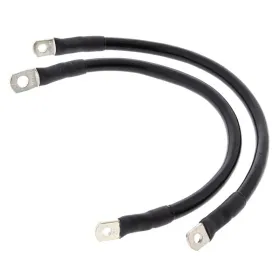 ALL BALLS Battery Cable Kit - Black 330mm Harley Davidson XL 883-1200 04-09