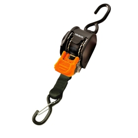 CARGO BUCKLE Retractable Mini 3G Straps with Dual S-Hooks