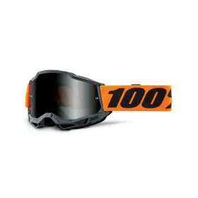100 percent goggles model accuri 2 orange sand (smoke lens)