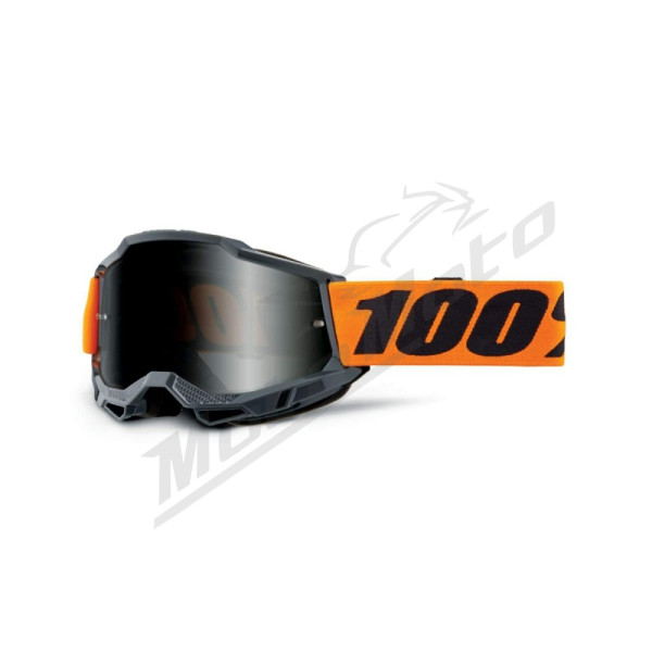 100 percent goggles model accuri 2 orange sand (smoke lens)
