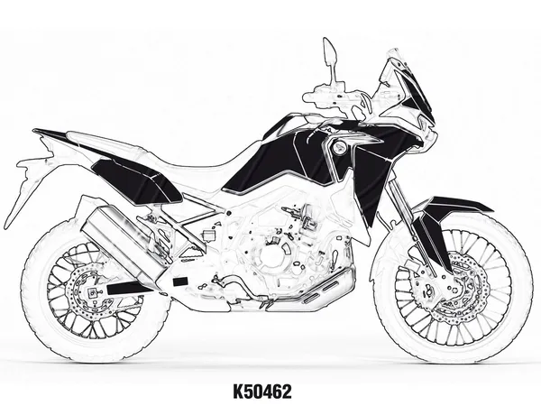 UNIRACING Grafikų komplektas Honda CRF 1100cc 20-22