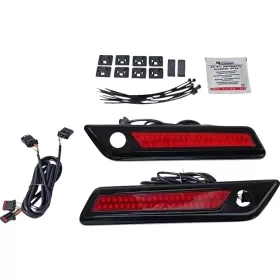 CUSTOM DYNAMICS Saddlebag Latch Dual Color Accent Lights Harley Davidson FLHRXS / FLHTCU / FLHTCUL 1690-1923cc 14-21