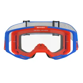 ALPINESTARS Vision 8 Wordmark Goggle (Clear Lens) Blue / Red