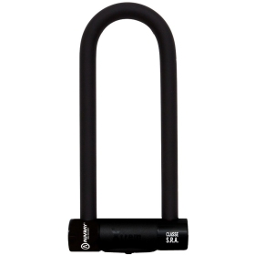 U-SHAPED PADLOCK AUVRAY Xtrem Black Edition 85x250mm