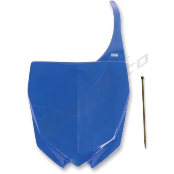 UFO Front Number Plate Yamaha YZ / YZ F 125-450cc 10-21 Blue