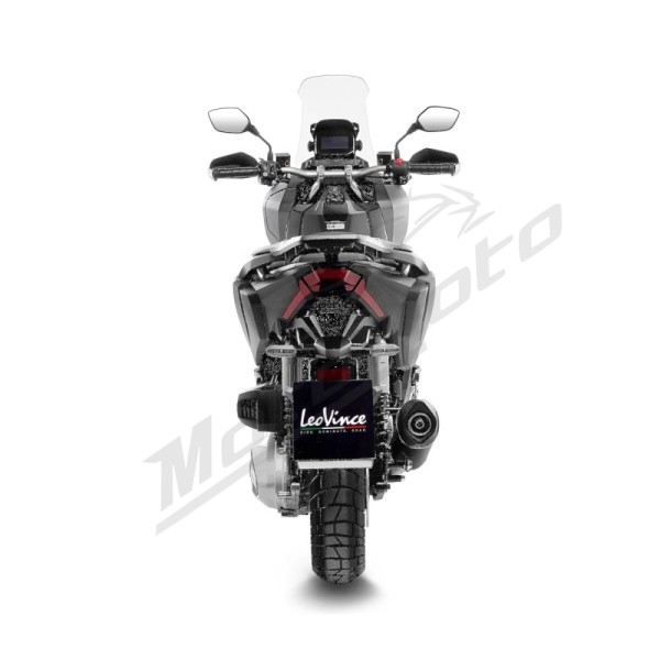 LEOVINCE Nero Slip-On Muffler - Stainless Steel HONDA SH/ADV 350 21-24