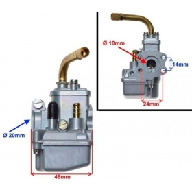 Karbiuratorius 10mm (Mech. Pariebintojas) Prisukamas