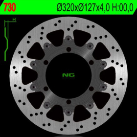 NG Front Fixed Brake Disc 320X127X4mm Husqvarna / KTM 620-701cc 94-26