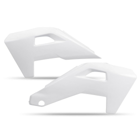 UFO White Radiator Covers For Husqvarna FC / TC 150-450cc 25