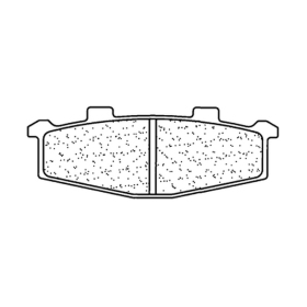 CL BRAKES 2389RX3 stabdžių trinkelės KAWASAKI GPX / KR-1 / ZR / SUZUKI GSX / RGV 250-1100 88-96