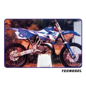 Blackbird sėdynės užvalkalas REPLICA TEAM YAMAHA '98 Yamaha YZ 125-250cc 96-01 Balta/Mėlyna