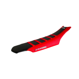 Blackbird Racing Zebra Sėdynės Užvalkalas Ducati Desmo 450 MX 25-> Raudona/Juoda