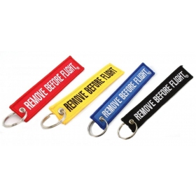 Keychain  "REMOVE BEFORE FLIGHT"