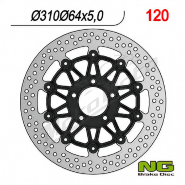 NG BRAKES Front Floating Brake Disc 310mm Suzuki GS / GSF / GSX / RF 250-1200cc 89-08