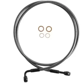 MAGNUM SHIELDING Karbon Fiber Upper Brake Line Harley Davidson FXDWG / FXST / FXSTS / FXSTC 1340/1584 85-10 127cm