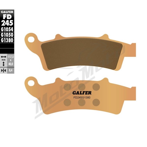 GALFER HH Sintered Brake Pads Aprilia ATLANTIC 125-500cc 03-10