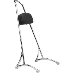BURLY BRAND 20" Tall Sissy Bar Harley Davidson XL 883-1200cc 2004-2020