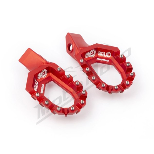 S3 Solid HardRock Trial Foot Pegs GasGas TXT 125-300 23-26