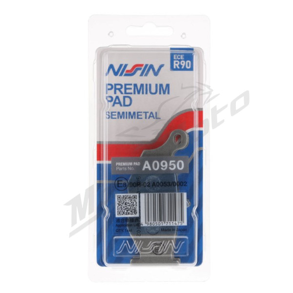 Nissin Brake Pads Suzuki B-King / GSR / GSX-R / GSX / V-Strom 400-1300cc 06-19