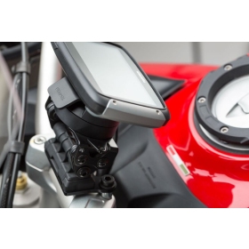 SW-MOTECH Handlebar GPS Mount Ducati Multistrada 950-1200 15-24