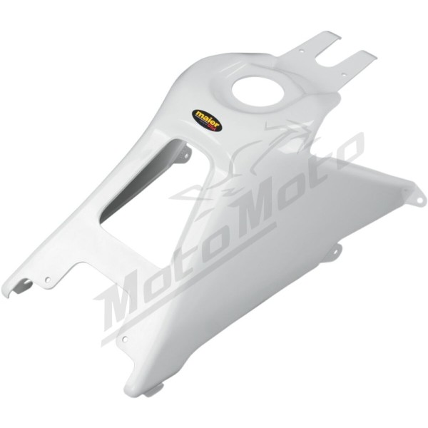 MAIER Gas Tank Cover White Suzuki LT-R 450 06-09 