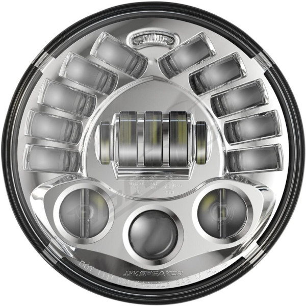 J.W. SPEAKER Pedestal Mount LED Adaptive 2 Headlight Harley Davidson FLDE / FLFBS / FLHCS / FLHR / FLHTK / FLSB / FXBR / FXLRT / FXST 1750-1923 06-24