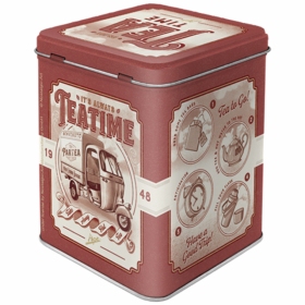 Dėžutė TEA TIME 7,5x7,5x9,5cm